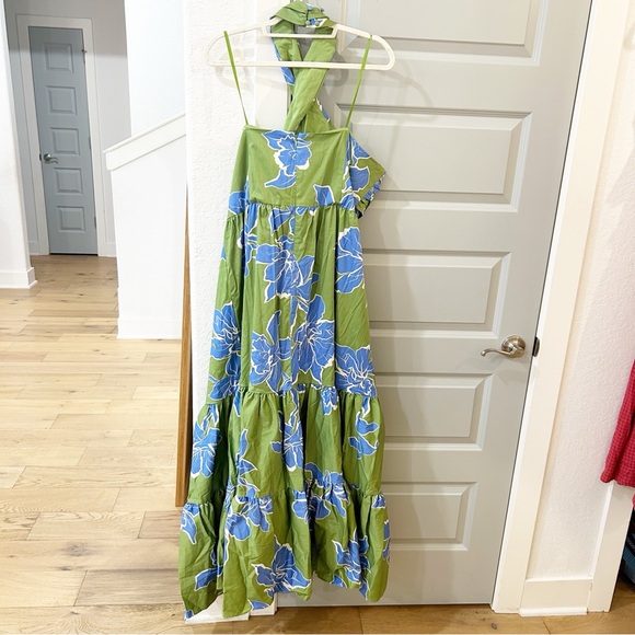 NWT Anthropologie Hutch Joslin Halter Floral Maxi Dress - Picture 11 of 11